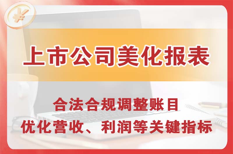 九台上市公司美化报表